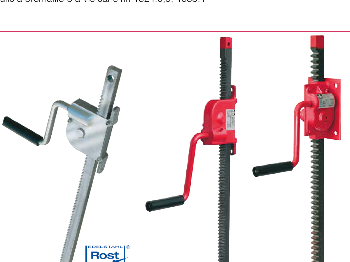 Haacon Rack Pinion Jacks