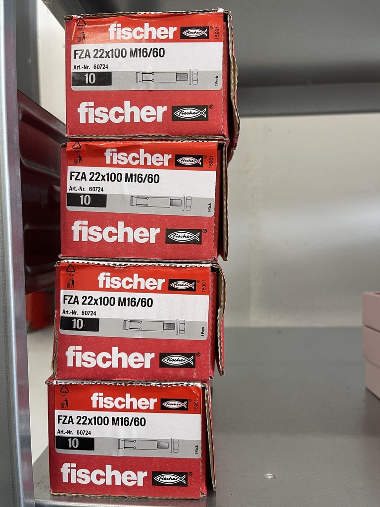 fischer ZYKON undercut anchor FZA 22 x 100 M16/60 – 2