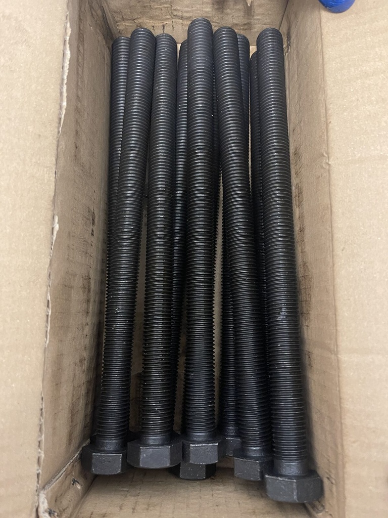 Hexagon head screw M20x300 DIN 933, 10.9, plain – 3