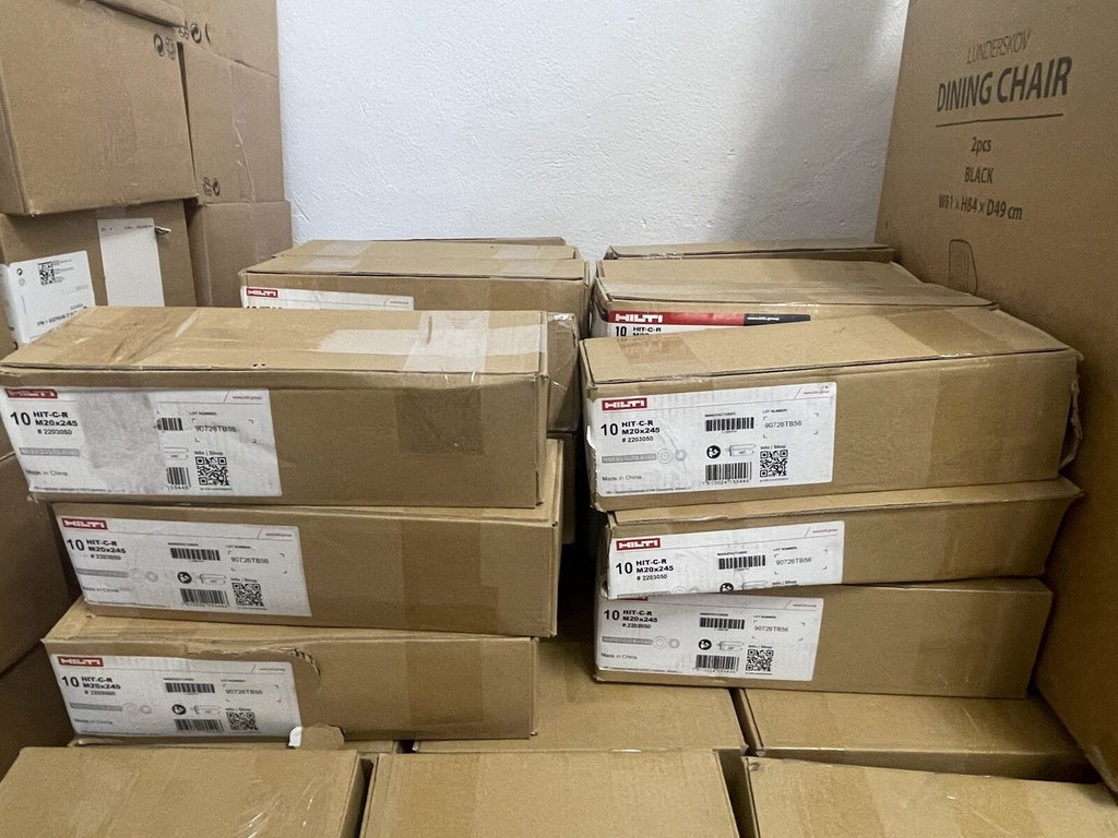 Hilti anchor rod HIT-C-R M20x245 – 2