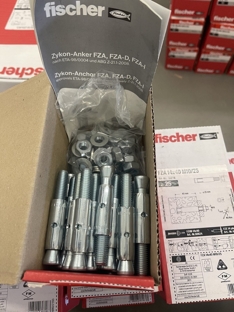 fischer ZYKON undercut anchor FZA 14 x 40 M10/25 – 3