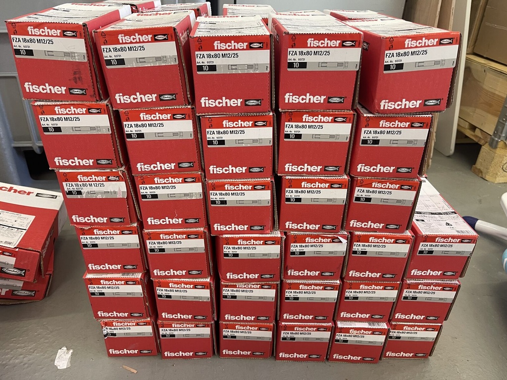 fischer ZYKON undercut anchor FZA 18 x 80 M12/25 – 2