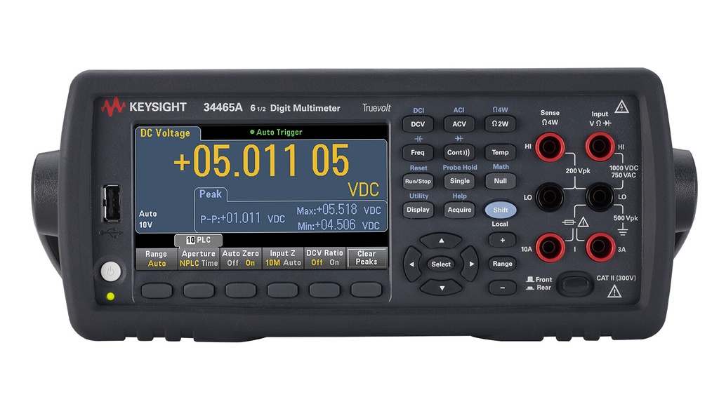 Keysight 34465A digital multimeter, 6½ digit, Truevolt